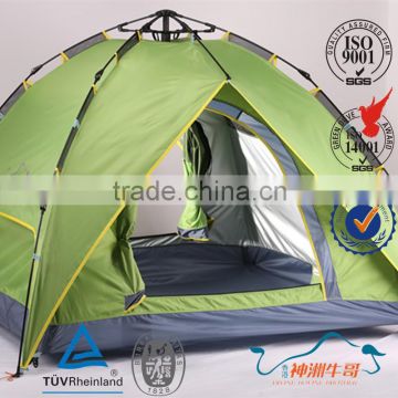 210D Oxford(silver coated) Camping High Quality Automatic Tents