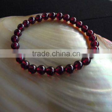 2015 New Fashion High Quality Natural Garnet Beads Bracelet For Women photo-3
