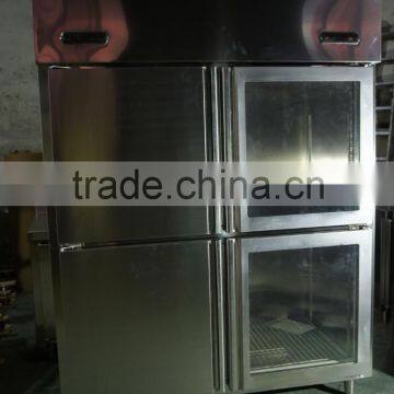 Double Glass Doors Display Refrigerator photo-5