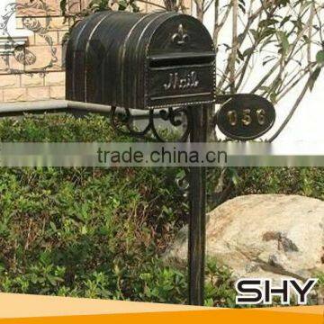 Cast aluminum Mailbox