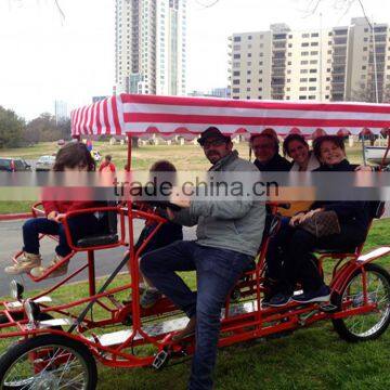 2 and 4 person bike surrey hire in park