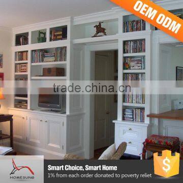 China Alibaba White French Teak Bookcase