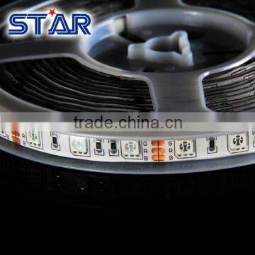 RGB 60LEDs/m 5050 epoxy waterproof IP65 flexible strip light