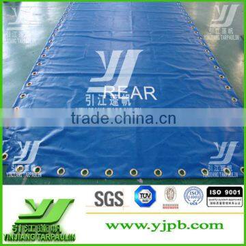 Water resistant tarp fabric