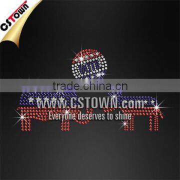 Heat Press Transfers VOTE Rhinestone