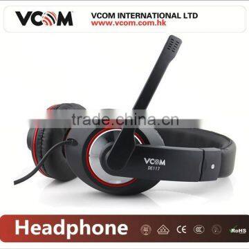 High Quality Stereo PC Headphones with Microphone with Factory Price