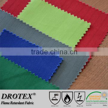 cotton flame retardant fabric teflon waterproof fire resist fabric