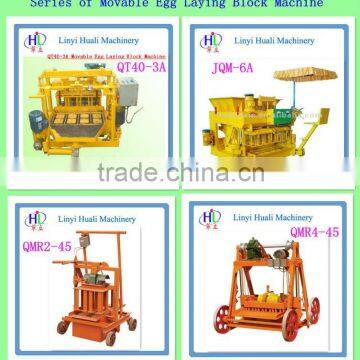 Laying a Concrete Block Used QMR6-25 Laying Concrete Block Machine photo-2