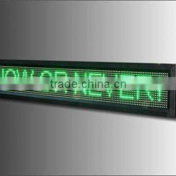 outdoor P10mm led message display board, digital led electronic program panel sign