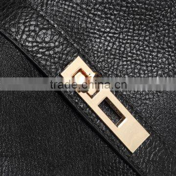 Autumn And Winter 2pcs/Set New Leisure PU Leather Lash Bags Women Tote Handbag For Sale China Factory photo-4