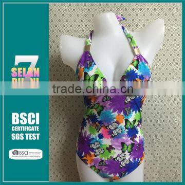 Women's unisex one piece swimwear