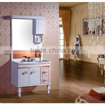Modern Design High Quality Pvc Bathroom Mirrored Cabinet photo-6