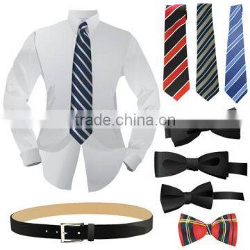 ribbon bow ties neck tie for men