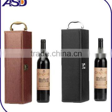 Hot Selling Business concise Black Brown wine gift box wine boxes wholesale