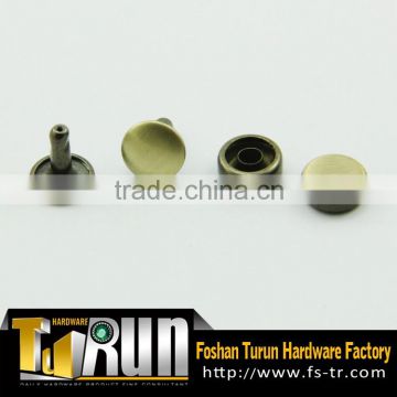 Handbag belt metal fittings for leather goods