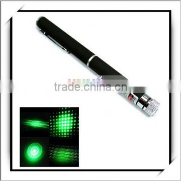 5 in 1 50mW 532nm Mid-open Kaleidoscopic Green Laser Pointer Pen