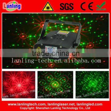 100mW RG 6Gobos Mini Twinkling Laser Light mini laser lighting