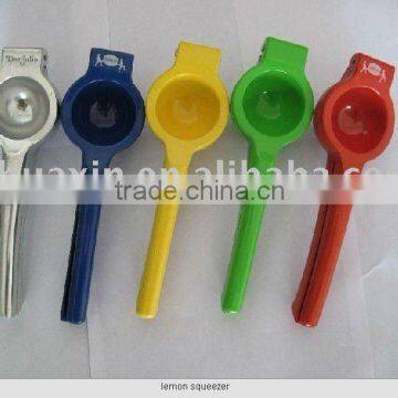 2013 new design hot selling durable Aluminium colorful Fruit tools Lemon squeezer