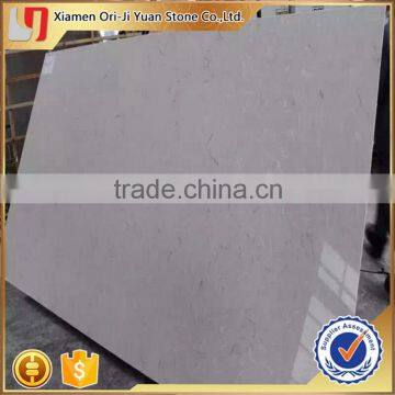 Design best sell mirror white artificial quartz stone