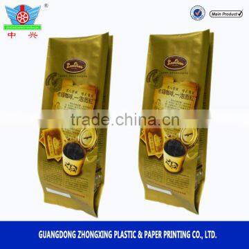 Custom Printed Coffee Pouch With Coffee Bean Packaging Bags Foil Coffee Bags