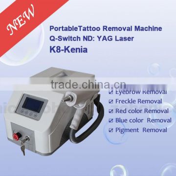 K8 nd yag laser tattoo removal laser equipment