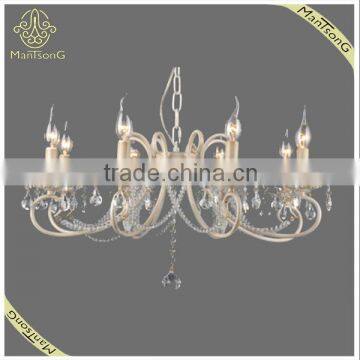 Big Crystal Lighting Fixture Hotel Decorative Candle Pendant Lamp, Wholesale Chandelier