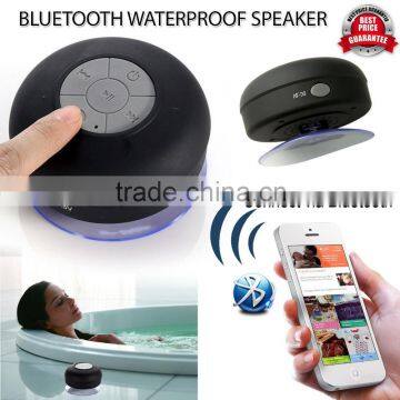Factory Low Price Waterproof Bluetooth Speaker With fm Radio Shower Radio Feature