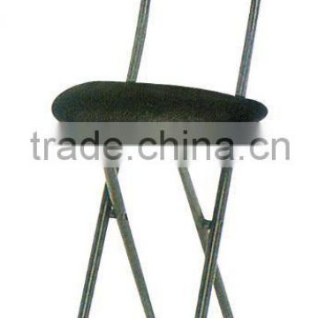 PVC steel folding chair