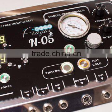 Multifunction Beauty Machine: Ultrasonic Needle-free + Mesotherapy Dermabrasion + Photon Therapy - Alvi Prague N-05 photo-4