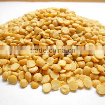 yellow peas polished whole and split