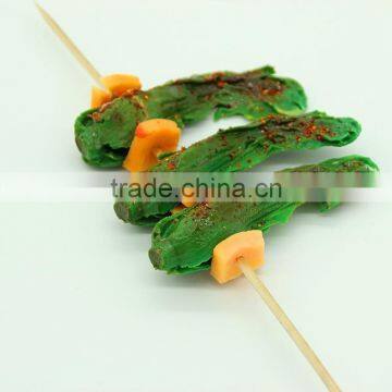 Life size high quality barbecue food sample for display/Yiwu sanqi crafts factory