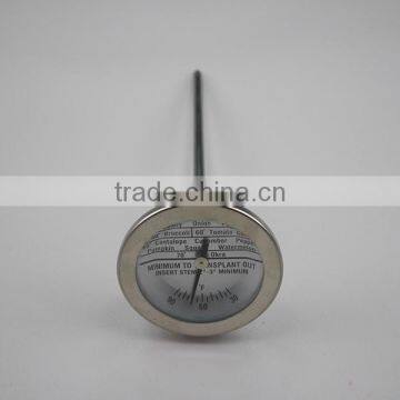 Household Metal Dial Soil Thermometer photo-2
