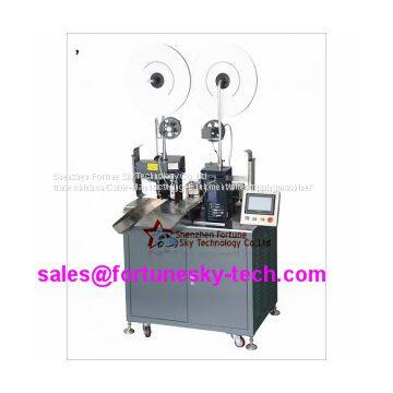 Automatic Double Wires Both-ends Terminal Crimping Machine