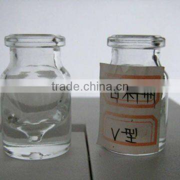 10ml mini transparent glass medicine empty bottles