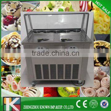 Factory Supply Fried Ice Cream Machine, Ice Cream Fried Machine, Commercial Fried Ice Cream Machine