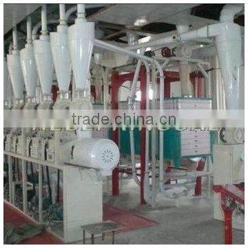 Chinese He Bei kingoal 6FYDT-50T wheat milling machine