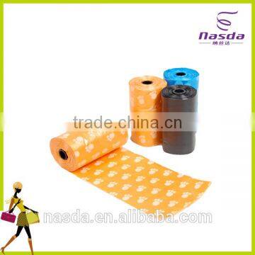 Hot sale biodegradable poop bag,waste bag promotional