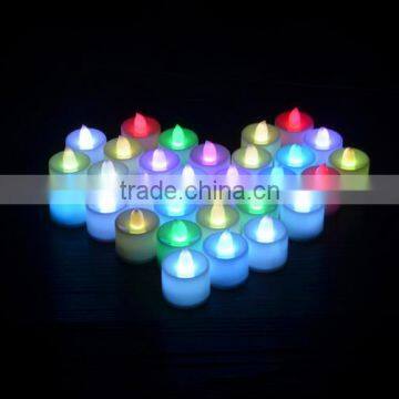 Mini electric decoration flameless led wax candle