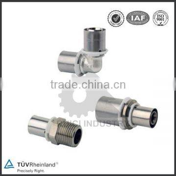 China manufacturer precision casting stainless steel pex pipe fitting