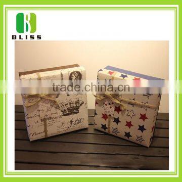 Hot sale fancy gift packaging paper box cosmetic