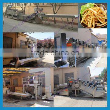 Full Automatic Frozen French Fries Maker/potato Chips Processing Machine photo-6