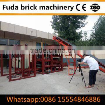 QT4-18 Hydraulic Press Habiterra Brick Machine Line photo-3