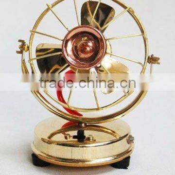 Table Decor Brass Fan