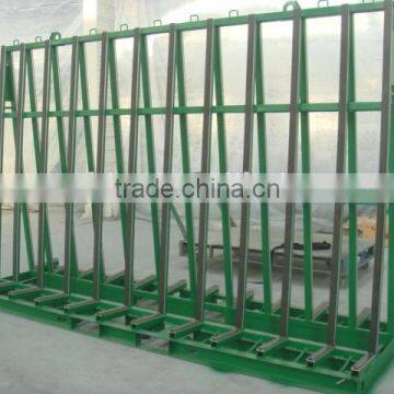 Glass Storage Transportion Racks with goods