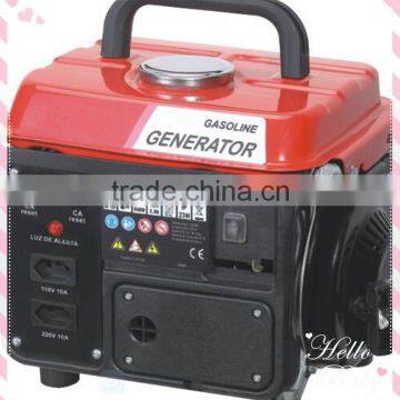 Forced ar-cooled,2-stroke type gasoline generator set