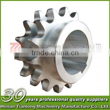 Industrial double pitch roller chain sprocket