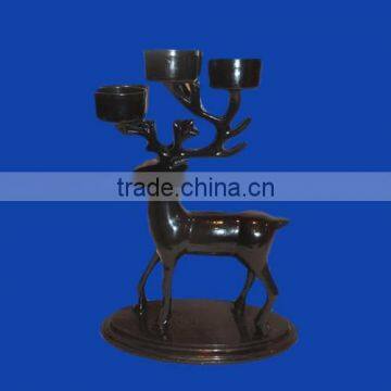 Polyresin Deer Statue Standing Custom Shot Glass Holder