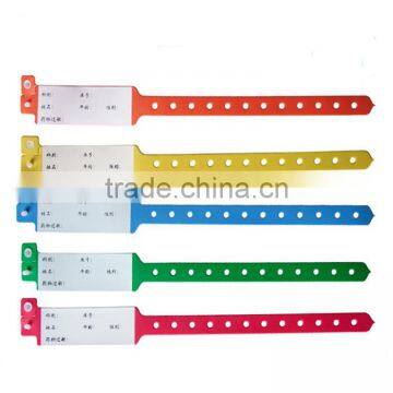 Soft pvc patient wristband rfid paper wristband tag