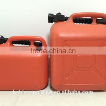 OEM Blow Molding plastic HDPE jerry cans, oil fue cans ,5L/10L plastic bottles