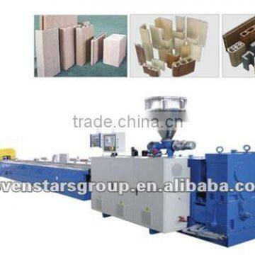 pvc/wpc window profile extrusion line